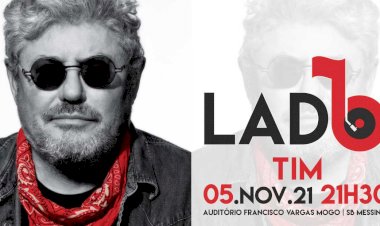 Tim é o Convidado do próximo lado B no Auditório de Sines