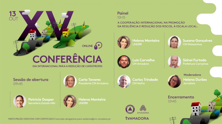 XV Conferência do Dia Internacional para a Redução de Catástrofes