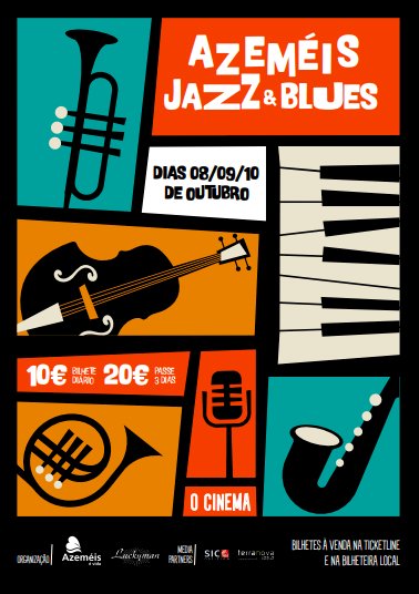 Azeméis Jazz & Blues Estreia em Outubro