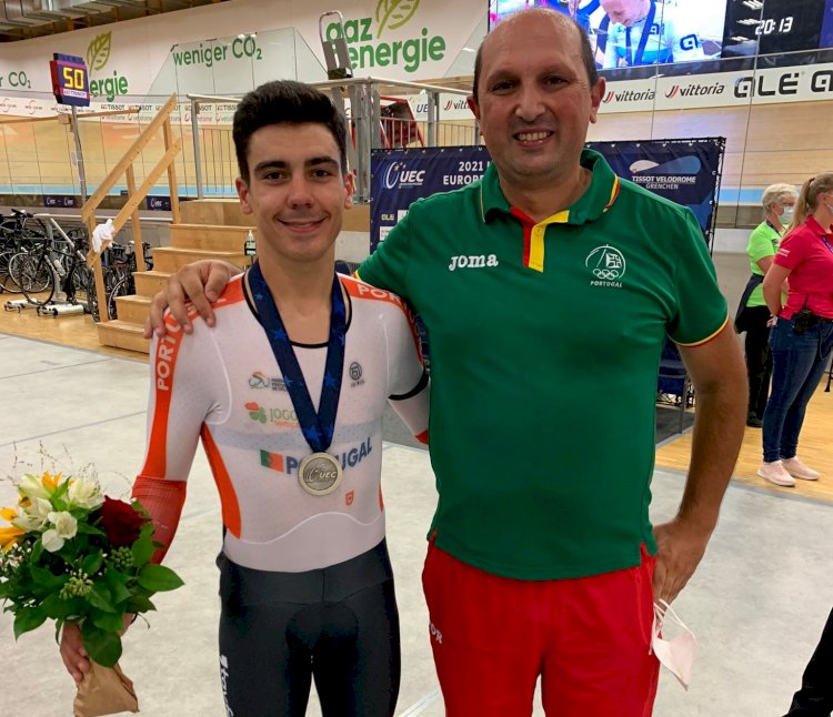 Iúri Leitão vice-campeão europeu na corrida por pontos