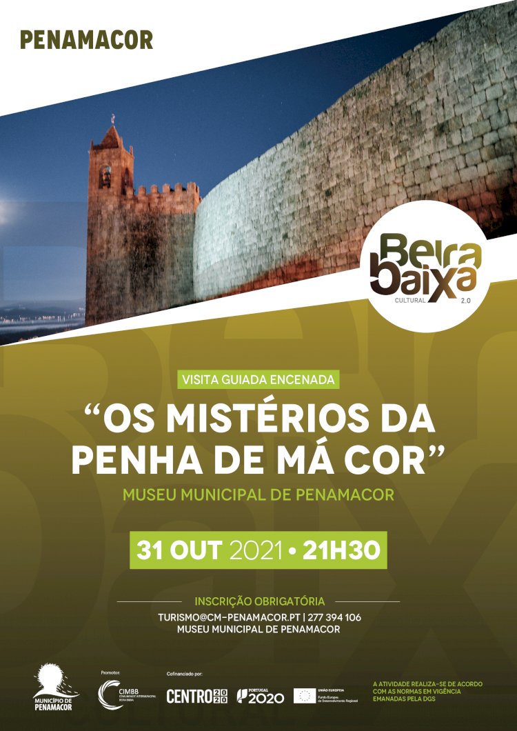 Visita Guiada e Encenada “Os Mistérios da Penha de Má Cor” a 31 de outubro