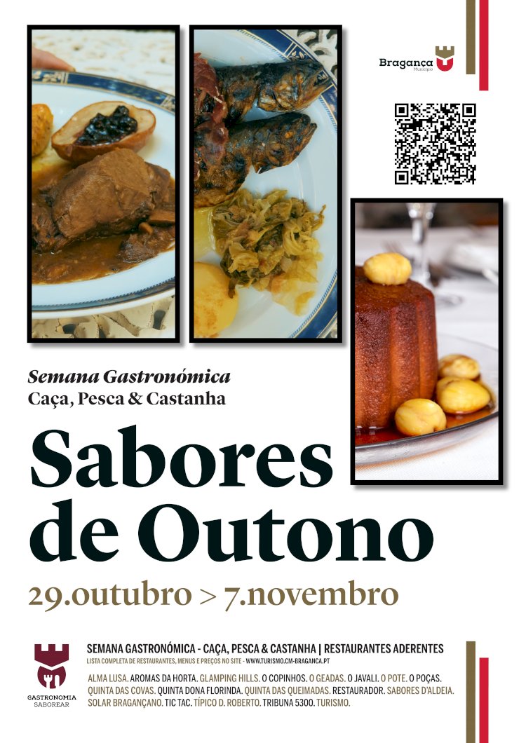 Semana Gastronómica da Caça, Pesca e Castanha em Bragança