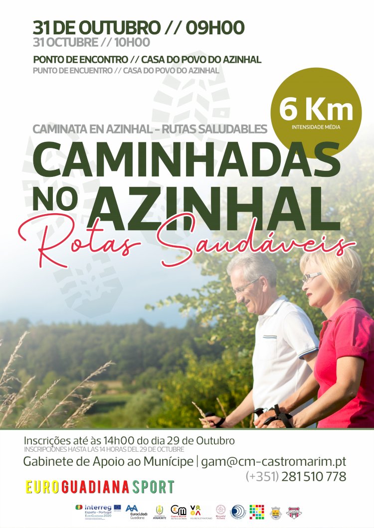 As Caminhadas regressam ao Azinhal este domingo