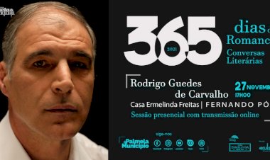 Rodrigo Guedes de Carvalho é o convidado de “365 Dias de Romance” na Casa Ermelinda Freitas