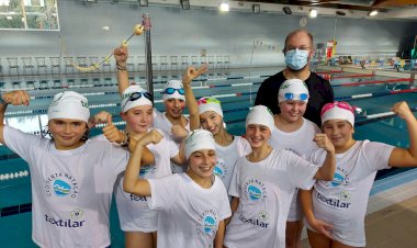 Jovens nadadores estrearam-se na competição na Sertã