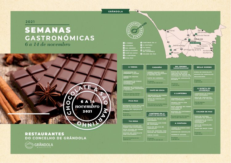 Semanas Gastronómicas de Chocolate e São Martinho