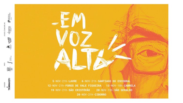 "Em Voz Alta" decorre durante o mês de Novembro em Montemor - o- Novo
