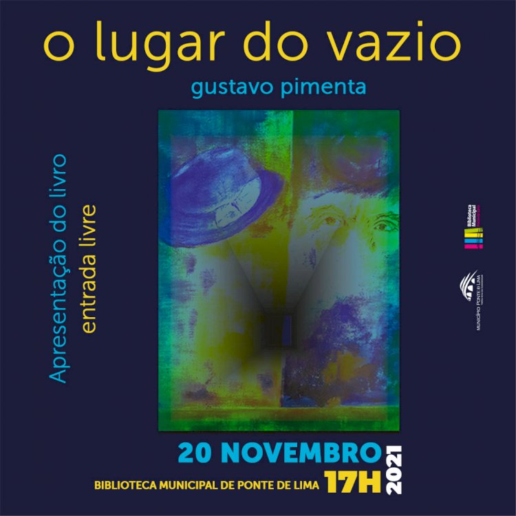 O livro “o lugar do vazio” de Gustavo Pimenta em lançamento em Ponte de Lima