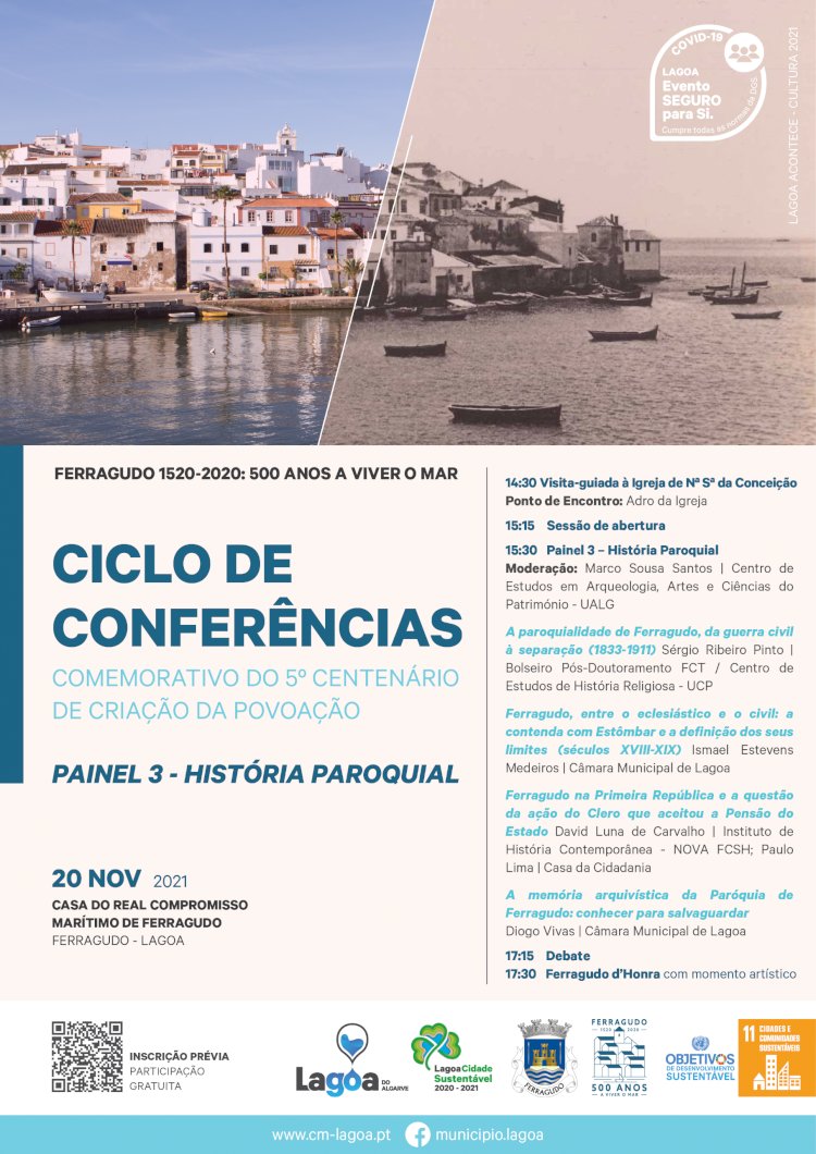 Ferragudo: 500 Anos a Viver o Mar - Ciclo de Conferências