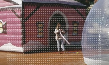 Mercado de Natal ao ar livre no Crato