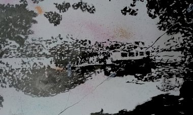 Exposição “Around the blue” em Monsaraz