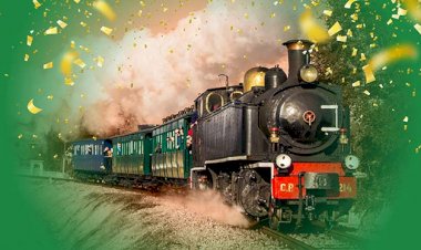 Comboio histórico do Vouga a vapor volta a circular no Carnaval