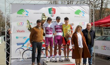 Gonçalo Tavares em segundo lugar na 1ª Taça de Portugal de Juniores em ciclismo