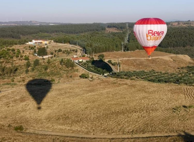 Voos em balão de ar quente em Oleiros