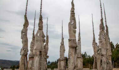 Custódio Almeida inaugura escultura de 60 toneladas no espaço Arte Dança Nua