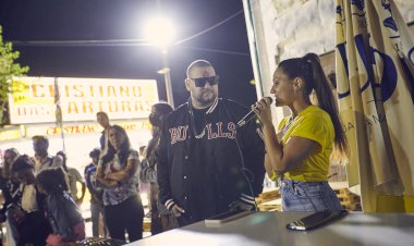 O cantor de rap Andy Scotch e Bárbara Duarte são os embaixadores da Juventude Zona 231