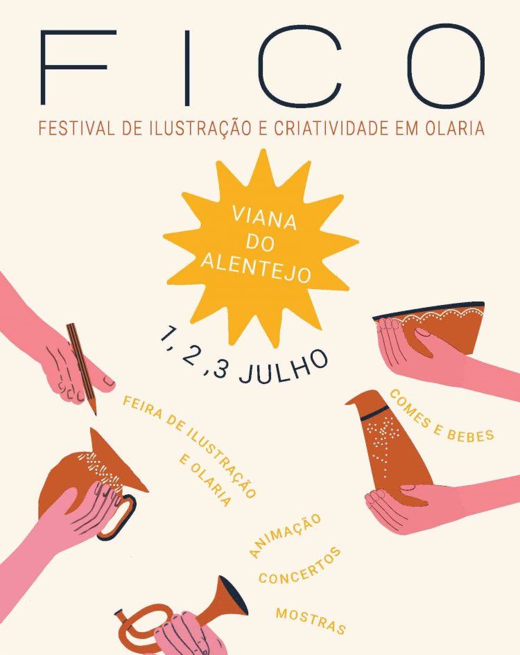 Viana do Alentejo recebe Festival de Ilustração e Criatividade em Olaria