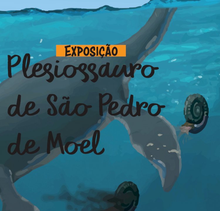 Plesiossauro mais antigo da Península Ibérica em exposição em S. Pedro de Moel