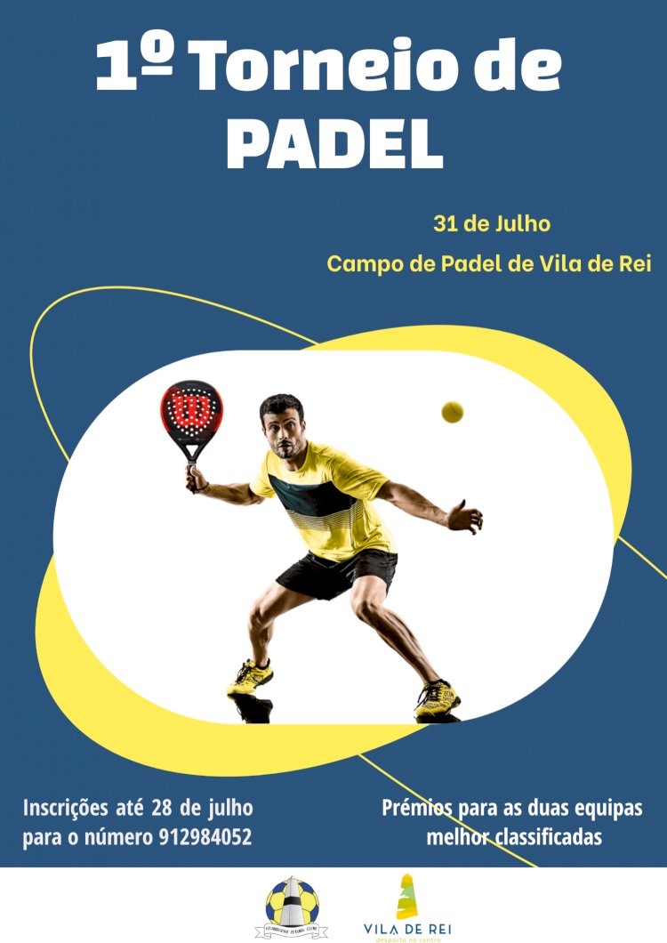 Vila de Rei recebe o seu primeiro Torneio de Padel