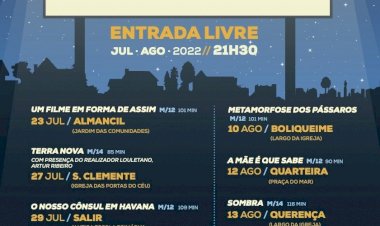 "Filmes com estrelas" animam as noites de verão em Loulé