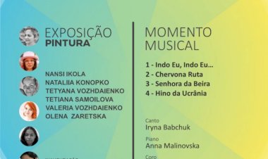 Orfeão de Viseu recebe exposição de pintura de artistas ucranianas