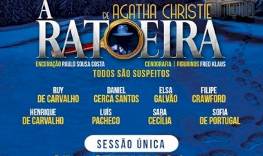 “A Ratoeira”, de Agatha Christie no Salão Preto e Prata do Casino Estoril