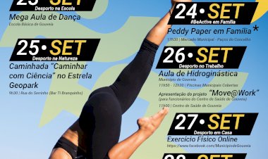 Semana Europeia do Desporto assinala-se em Gouveia