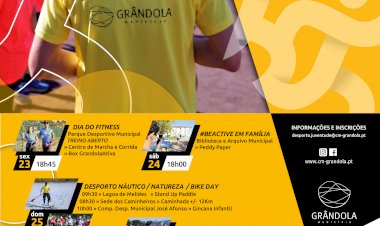 #BEACTIVE é o lema para a Semana Europeia do Desporto!