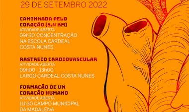 Madalena Assinala Dia Mundial do Coração