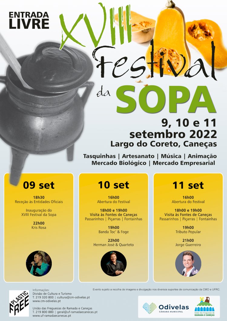 Festival da Sopa de regresso a Caneças