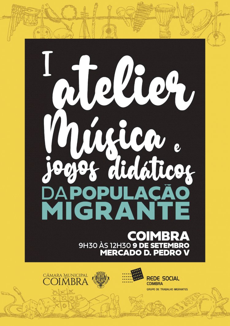 D. Pedro V acolhe “I Ateliê de música e jogos didáticos da população migrante”