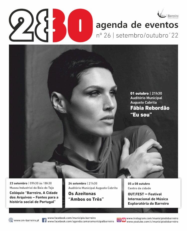 Agenda de Eventos 2830 de setembro/outubro já disponível