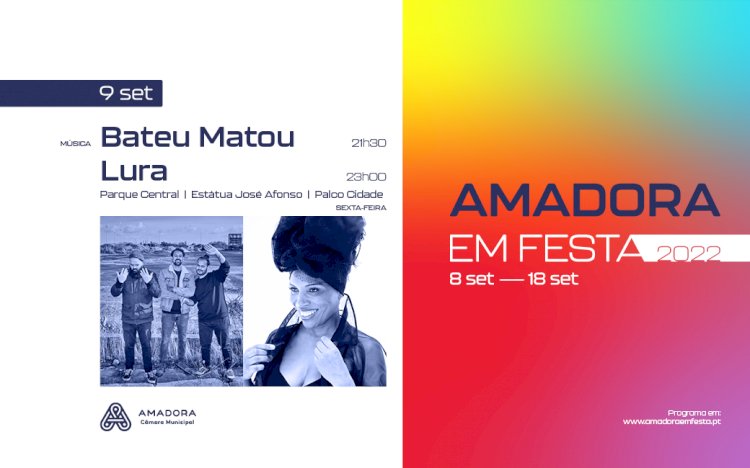 Bateu Matou, MGDRV e Héber Marques no Amadora em Festa 2022