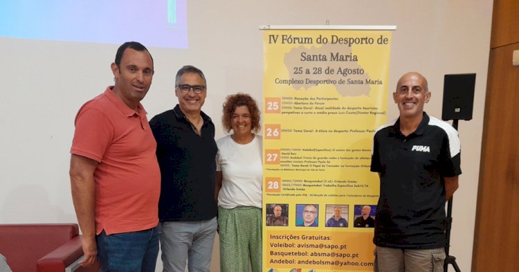 IV Fórum do Desporto de Santa Maria promoveu o andebol na região