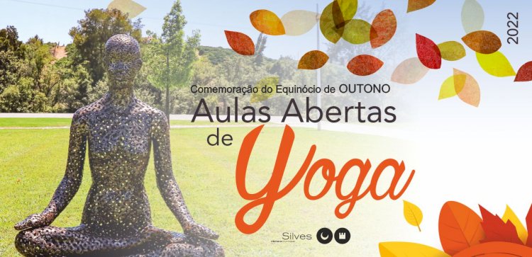 Municipio de Silves comemora o Equinócio do outono com aula aberta de yoga
