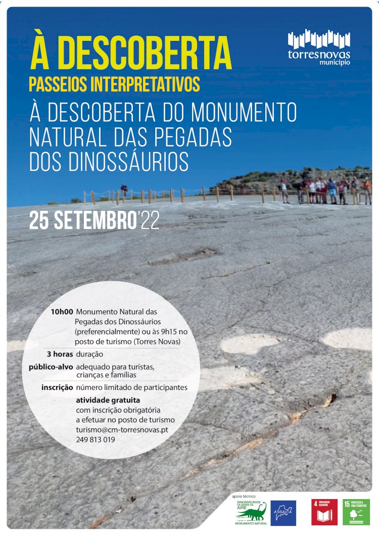 À Descoberta do Monumento Natural das Pegadas dos Dinossáurios