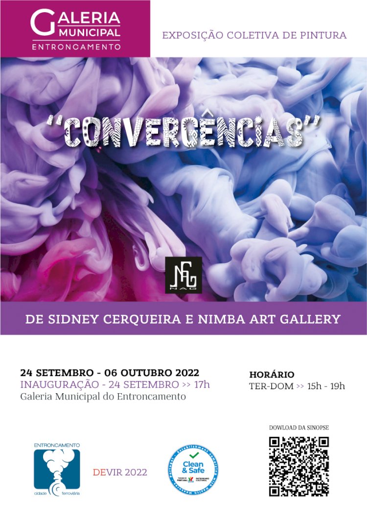 Exposição Coletiva de Pintura de Sidney Cerqueira e Mimba Art Gallery “Convergências”