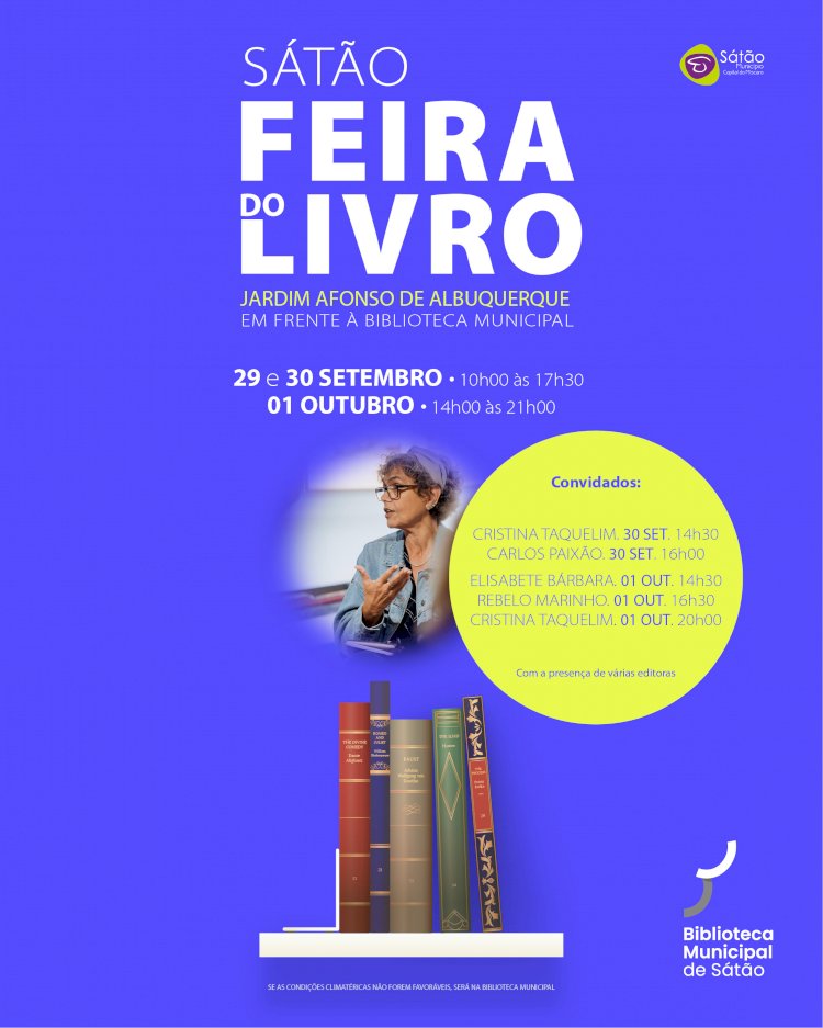 Feira do Livro em Sátão