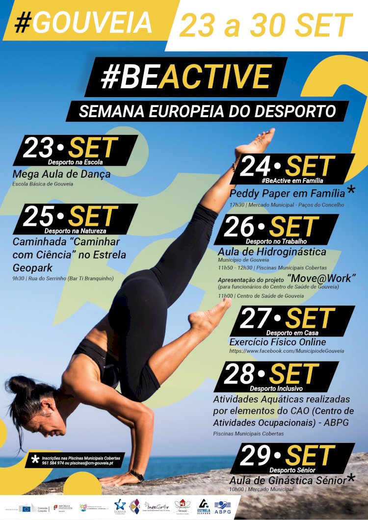 Semana Europeia do Desporto assinala-se em Gouveia