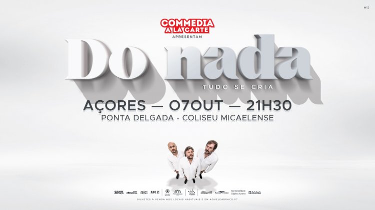 Outubro com “Commedia A La Carte” e “Voca People” no Coliseu Micaelense