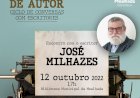 José Milhazes é o próximo convidado de  DE “Palavra de Autor”  da Biblioteca da Mealhada
