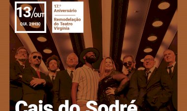 Três espectáculos gratuitos no aniversário do Teatro Virgínia