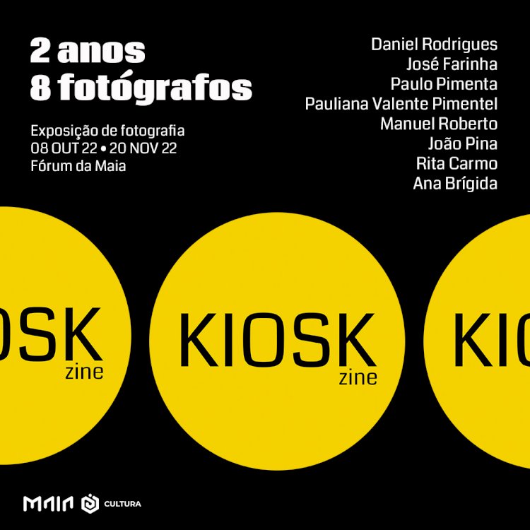 Exposição de fotografia, KIOSKZINE 2 anos, 8 fotógrafos