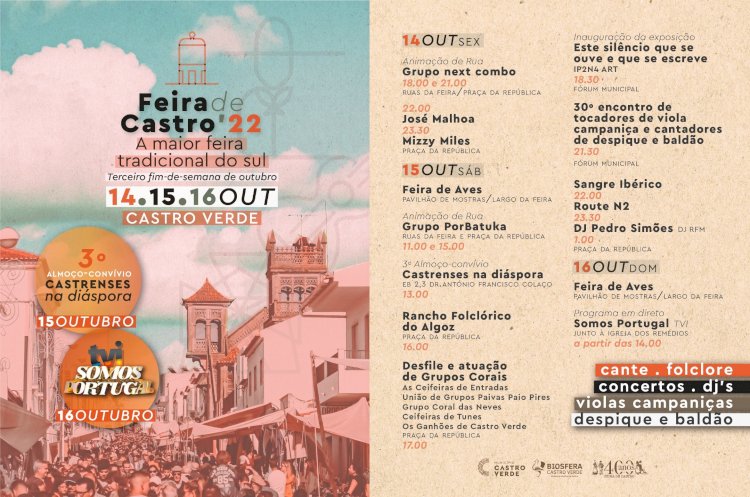 Feira de Castro regressa no terceiro fim-de-semana de Outubro