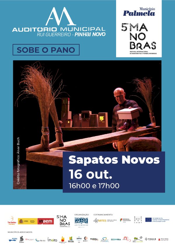 Festival Manobras: Teatro de Objetos em Pinhal Novo com “Sapatos Novos”