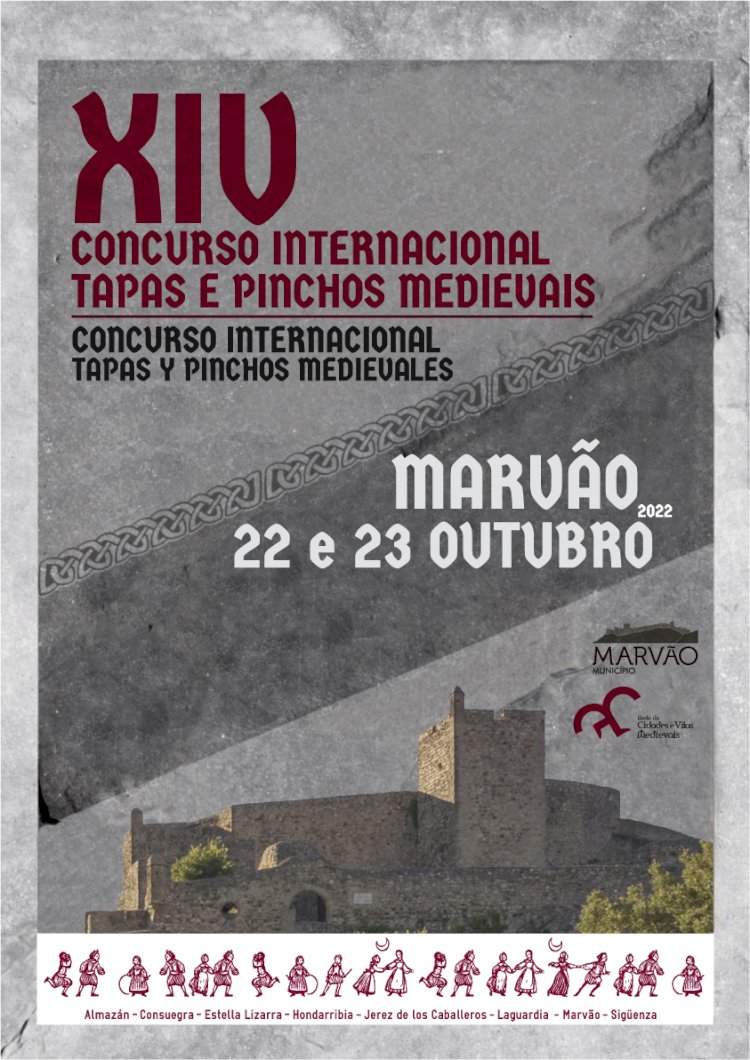 Marvão acolhe o XIV Concurso Internacional de Tapas e Pinchos Medievais