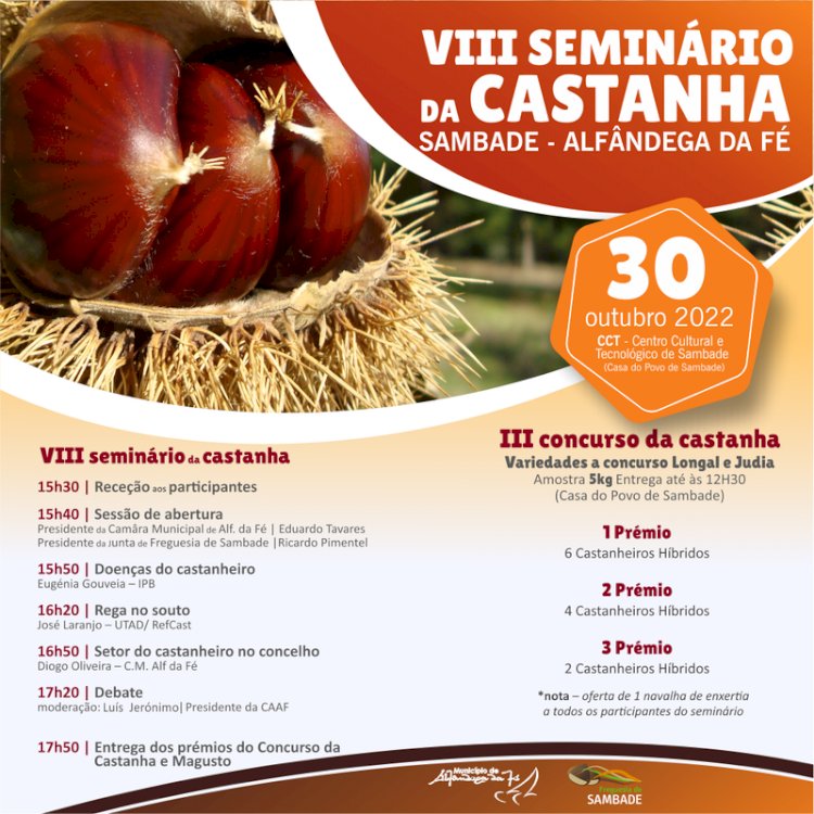 VIII Seminário da Castanha e III Concurso da Castanha