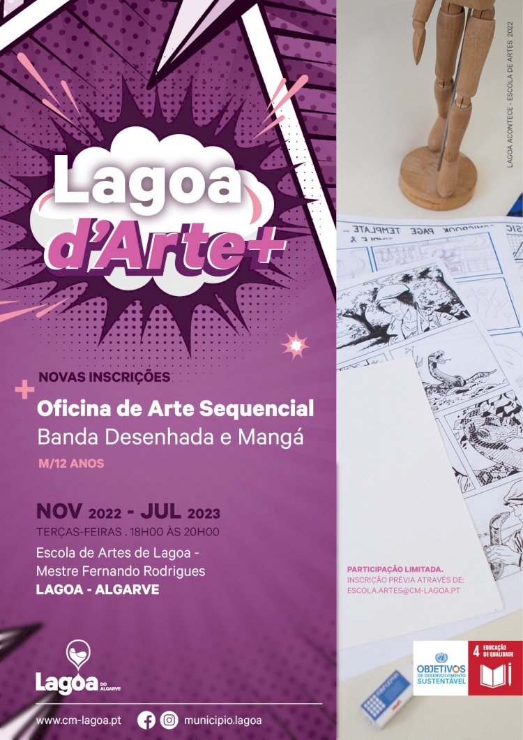 Oficina de Arte Sequencial: Banda Desenhada e Mangá