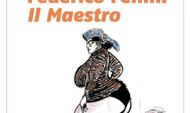 Inauguração de exposição de Federico Fellini