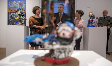 Sérgio Rezendes elogia e destaca o trabalho desenvolvido na exposição “Atlântida”